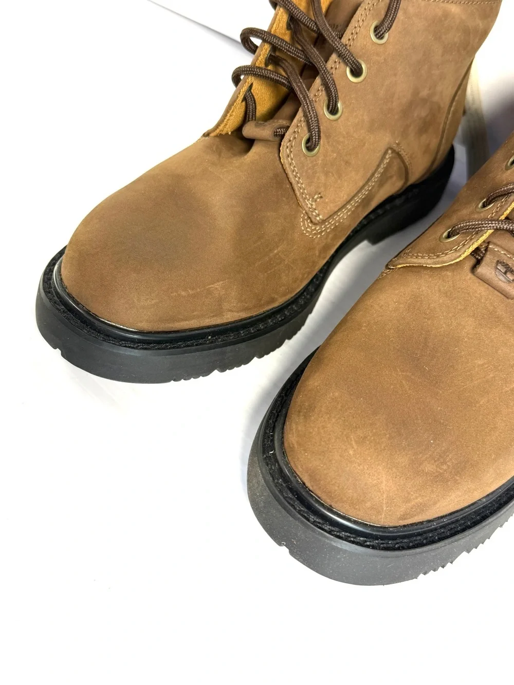 Timberland Brown Suede Chukka Boots with Black Sole